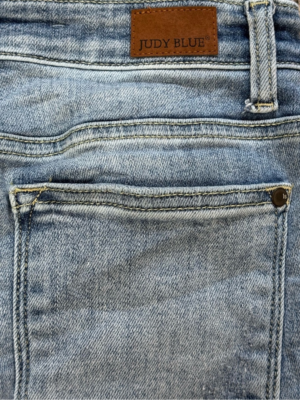 Judy Blue Mid-Rise Bootcut Jeans size 7/28 JB82337LT - Picture 7 of 11